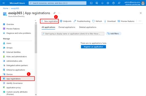 exchange certificate authentication settings